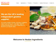 Tablet Screenshot of healan.com